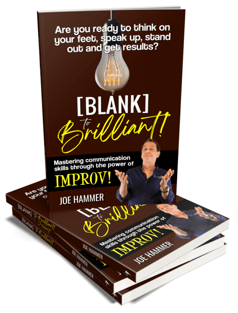 Blank to Brilliant book by Joe Hammer