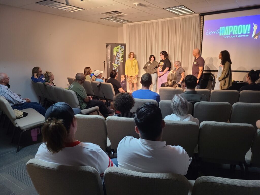 Author Joe Hammer's Improv Training