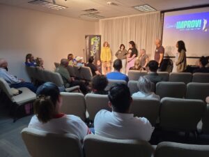 Author Joe Hammer's Improv Training