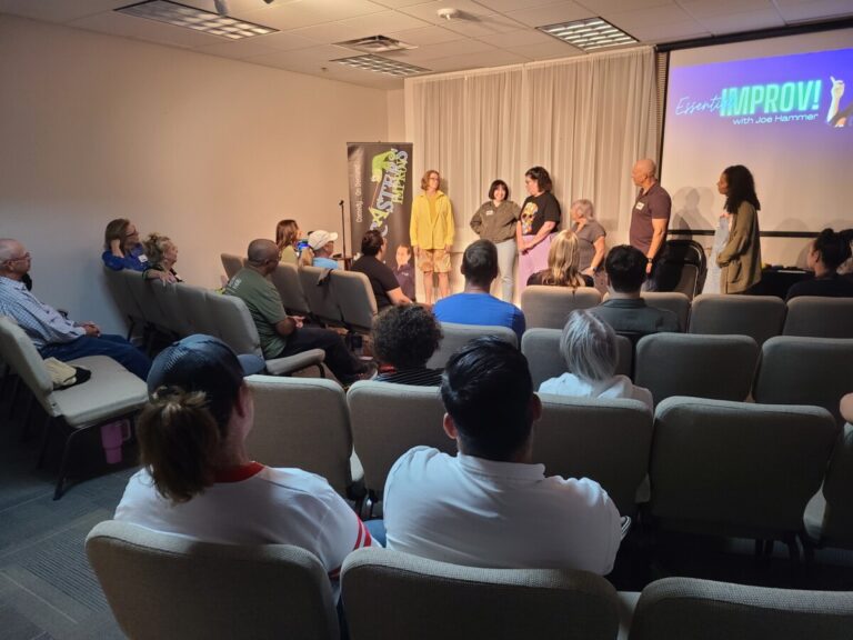 Author Joe Hammer's Improv Training